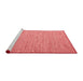 Contemporary Red Washable Rugs