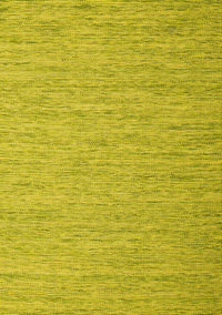 Abstract Yellow Contemporary Rug, con2741yw