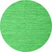 Machine Washable Abstract Green Contemporary Area Rugs, wshcon2741grn