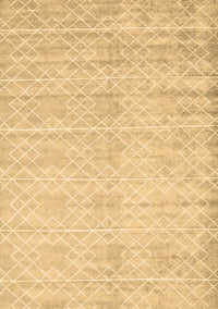 Abstract Brown Contemporary Rug, con2742brn