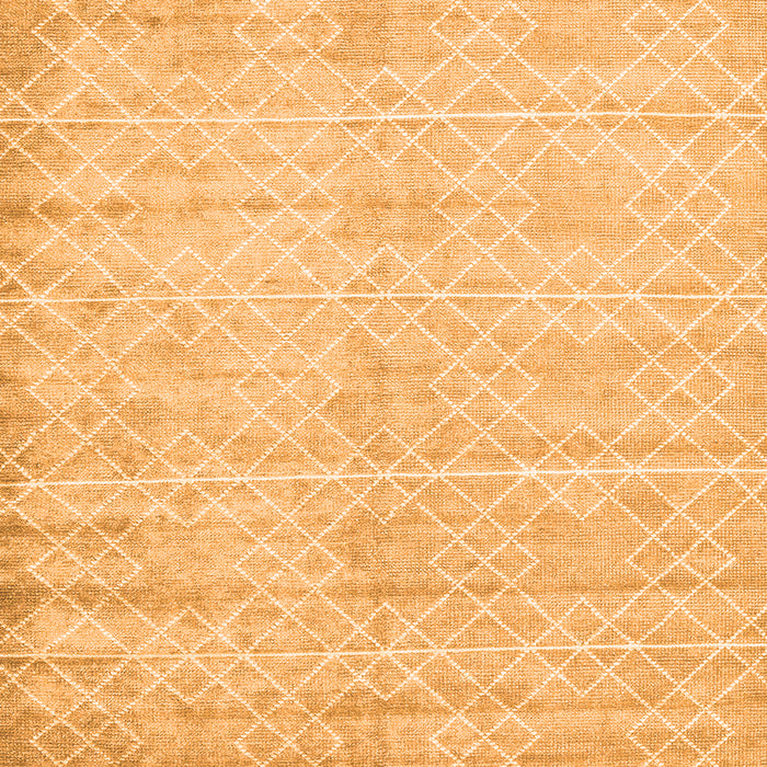 Serging Thickness of Machine Washable Abstract Orange Contemporary Area Rugs, wshcon2742org