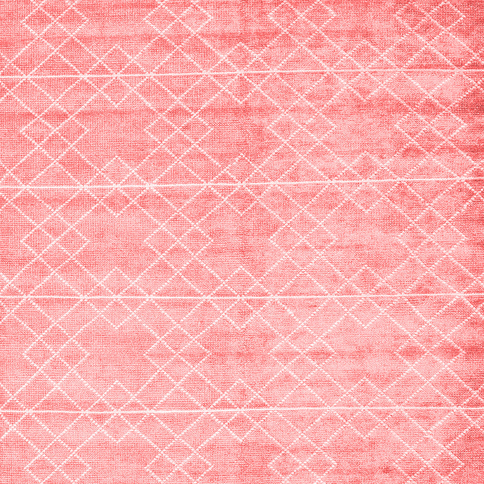 Abstract Red Contemporary Area Rugs