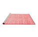 Contemporary Red Washable Rugs