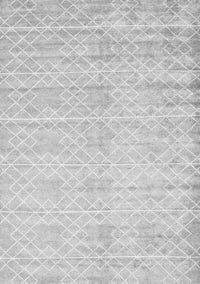 Abstract Gray Contemporary Rug, con2742gry