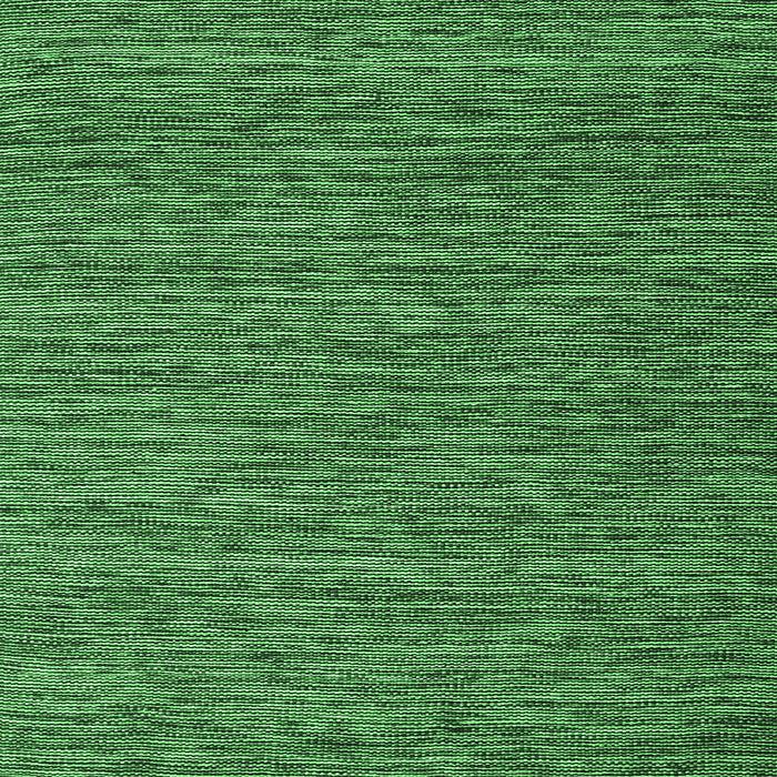 Square Abstract Emerald Green Contemporary Rug, con2743emgrn