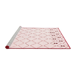 Contemporary Red Washable Rugs