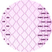 Round Terrilis Pink Contemporary Rug, con2744pnk