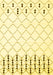 Machine Washable Terrilis Yellow Contemporary Rug, wshcon2744yw