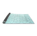 Sideview of Terrilis Light Blue Contemporary Rug, con2744lblu