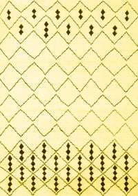 Terrilis Yellow Contemporary Rug, con2744yw