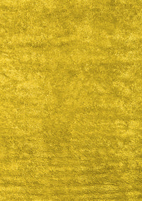 Abstract Yellow Contemporary Rug, con2745yw