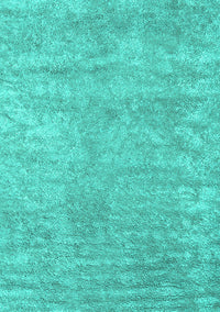 Abstract Turquoise Contemporary Rug, con2745turq