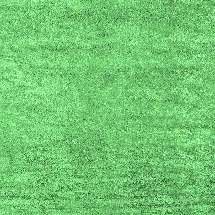 Square Machine Washable Abstract Emerald Green Contemporary Area Rugs, wshcon2745emgrn