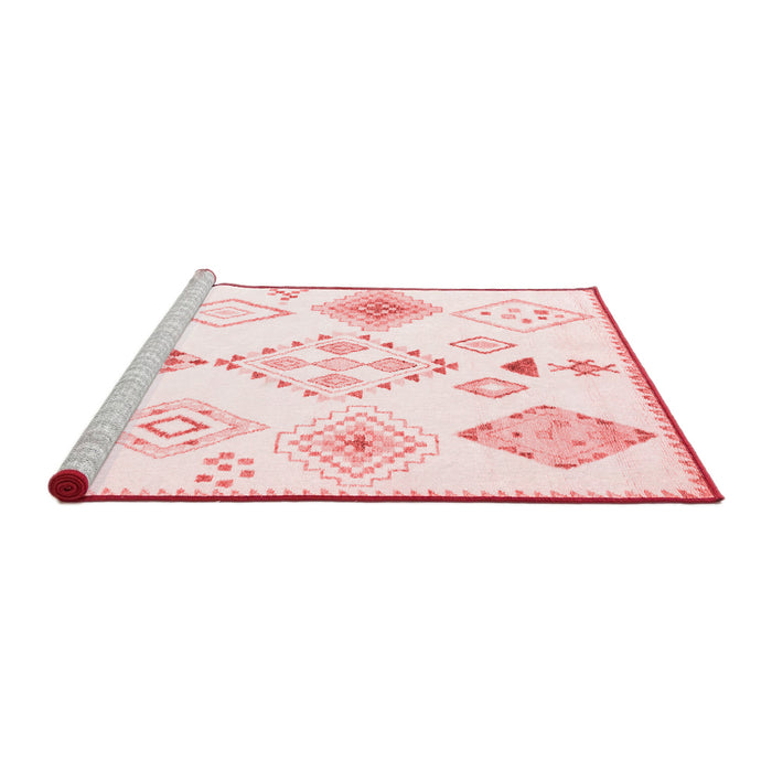Modern Red Washable Rugs