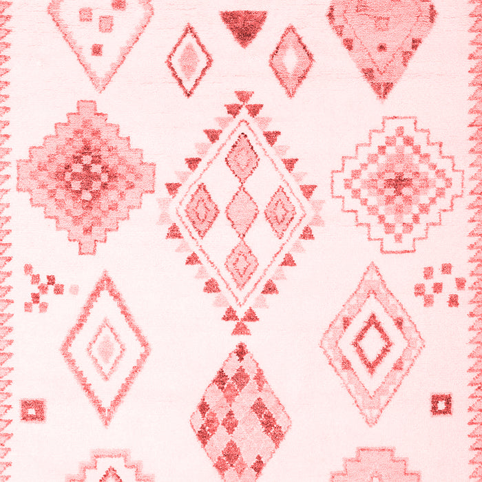 Solid Red Modern Area Rugs