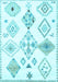 Machine Washable Solid Light Blue Modern Rug, wshcon2747lblu