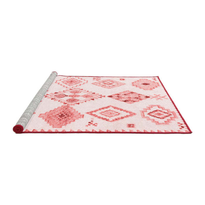 Modern Red Washable Rugs