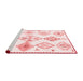 Modern Red Washable Rugs