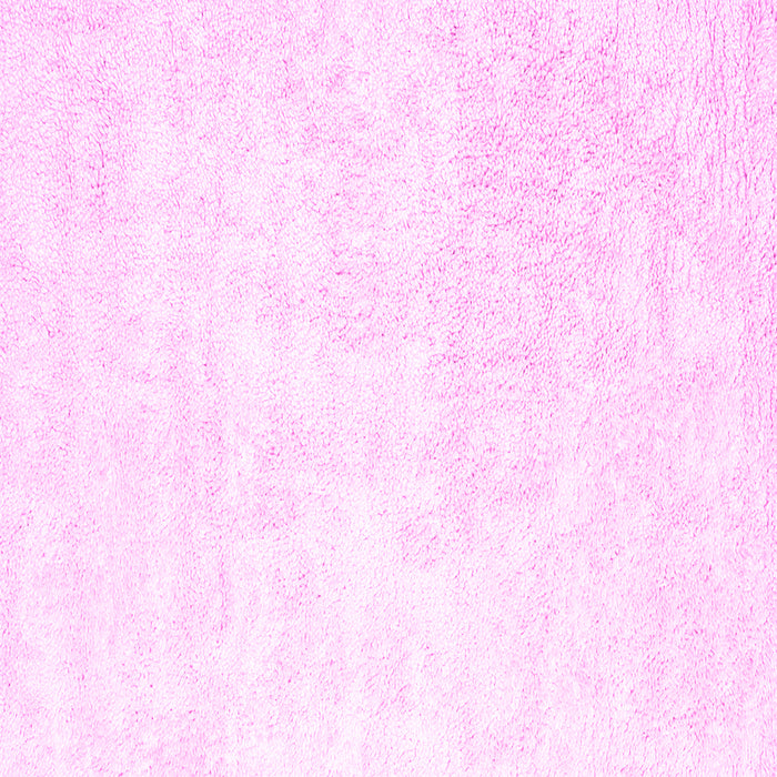 Square Solid Pink Modern Rug, con2748pnk