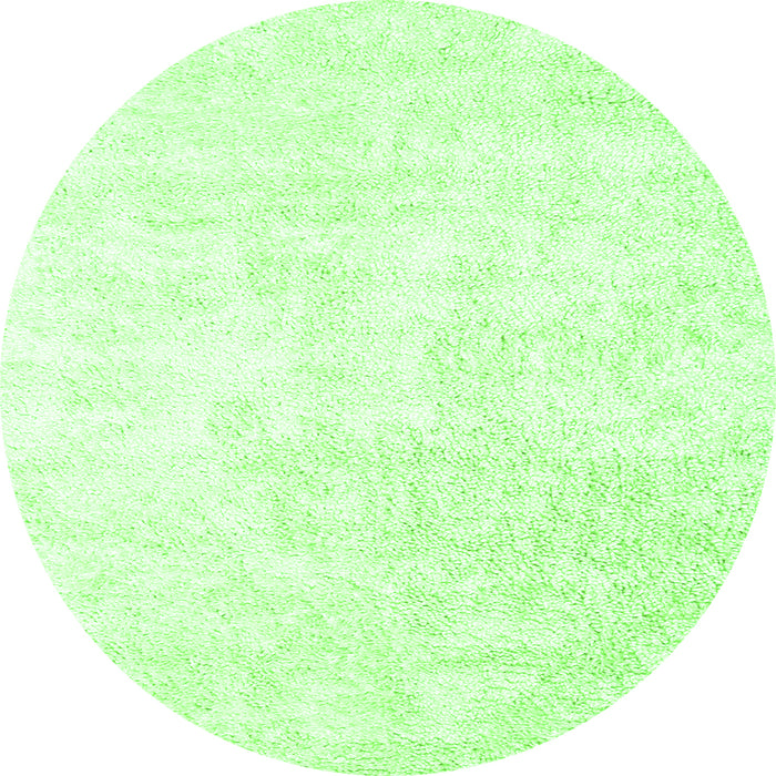 Machine Washable Solid Green Modern Area Rugs, wshcon2748grn