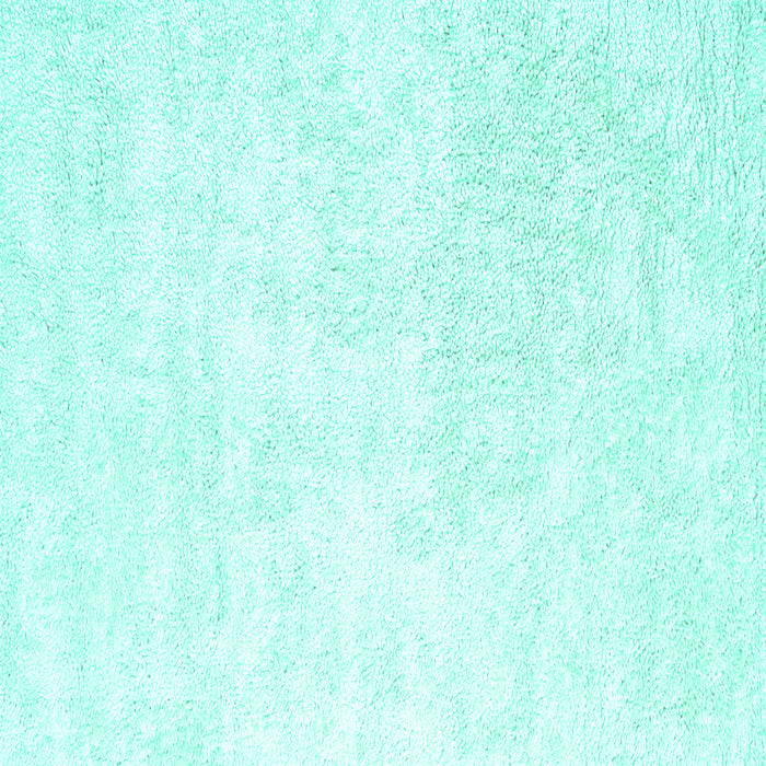 Square Solid Turquoise Modern Rug, con2748turq