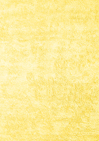 Solid Yellow Modern Rug, con2748yw