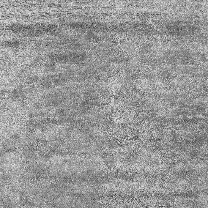 Round Machine Washable Abstract Gray Contemporary Rug, wshcon2749gry