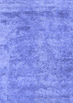 Abstract Blue Contemporary Rug, con2749blu
