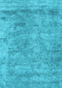 Abstract Light Blue Contemporary Rug, con2749lblu