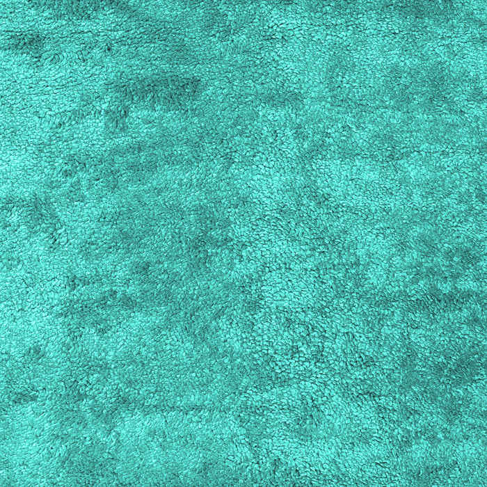 Abstract Turquoise Contemporary Rug, con2749turq