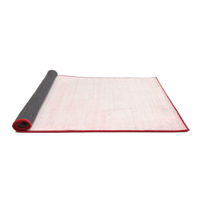 Solid Red Modern Area Rugs