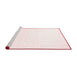 Modern Red Washable Rugs