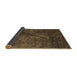 Sideview of Abstract Brown Contemporary Rug, con2750brn