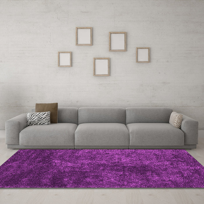Machine Washable Abstract Pink Contemporary Rug in a Living Room, wshcon2750pnk