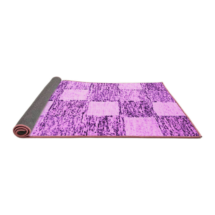 Sideview of Abstract Pink Contemporary Rug, con2751pnk