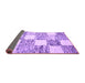 Sideview of Abstract Purple Contemporary Rug, con2751pur