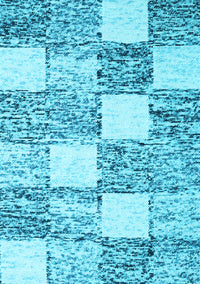 Abstract Light Blue Contemporary Rug, con2751lblu