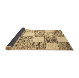 Sideview of Abstract Brown Contemporary Rug, con2751brn