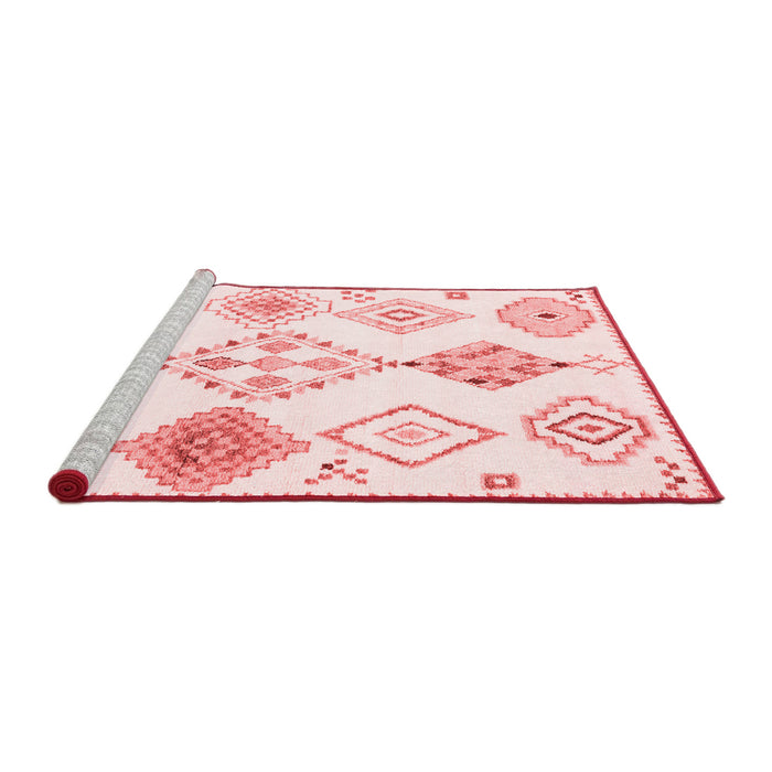 Modern Red Washable Rugs