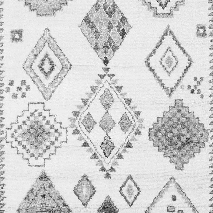 Solid Gray Modern Rug, con2752gry