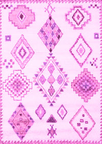 Solid Pink Modern Rug, con2752pnk