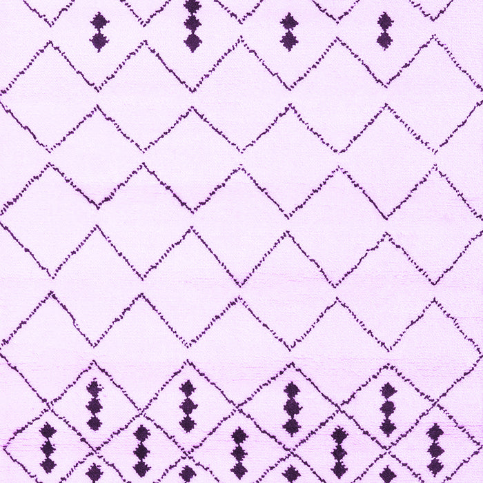 Solid Purple Modern Rug, con2753pur