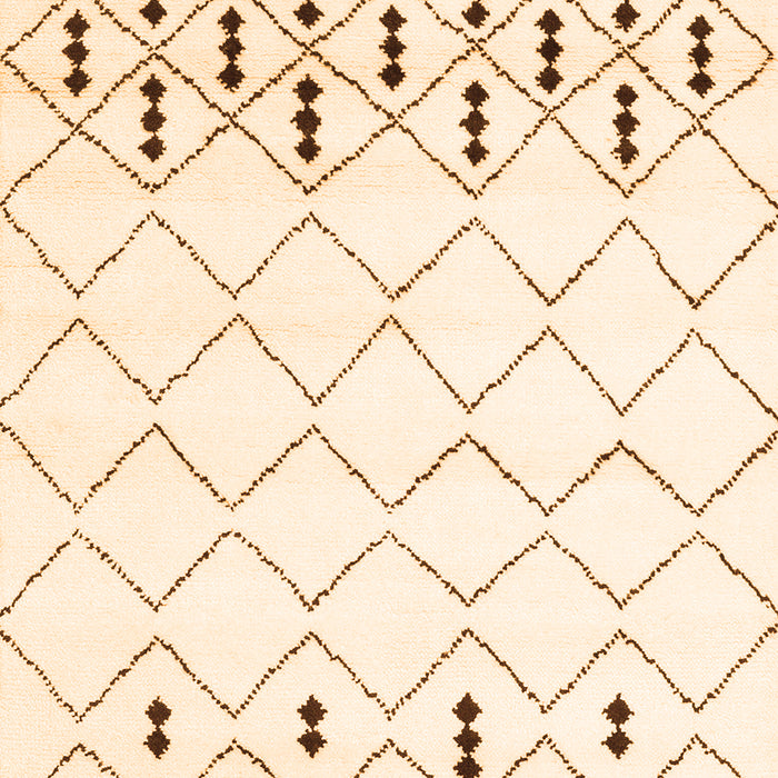 Solid Orange Modern Rug, con2753org