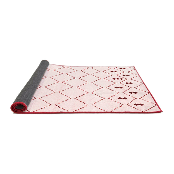 Solid Red Modern Area Rugs