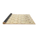 Sideview of Solid Brown Modern Rug, con2753brn