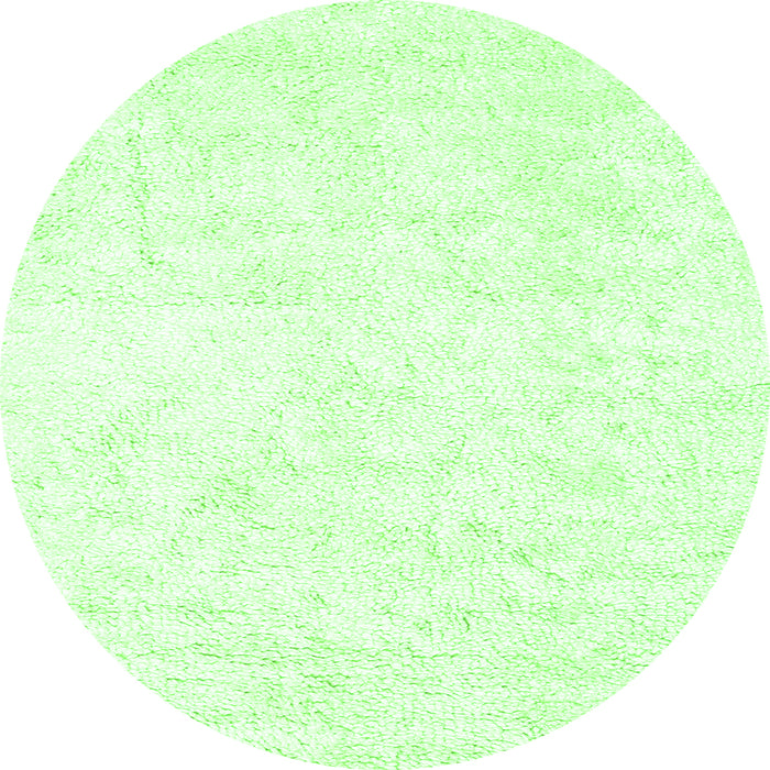 Machine Washable Solid Green Modern Area Rugs, wshcon2754grn