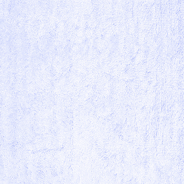 Square Solid Blue Modern Rug, con2754blu