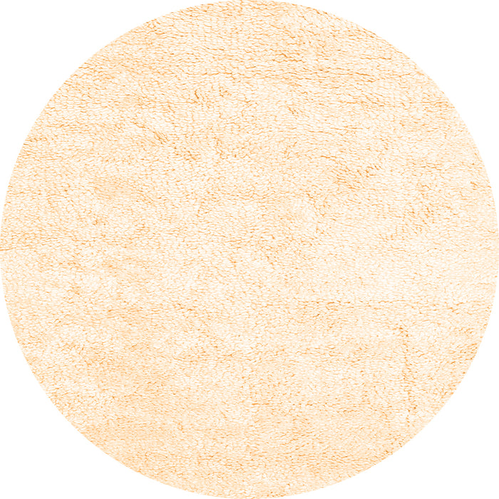 Square Solid Orange Modern Rug, con2754org