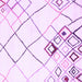 Square Machine Washable Solid Purple Modern Area Rugs, wshcon2755pur