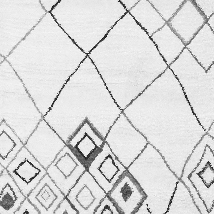 Solid Gray Modern Rug, con2755gry